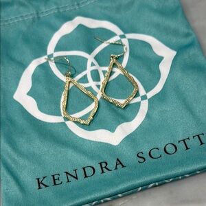 Kendra Scott Gold Geometric Earrings